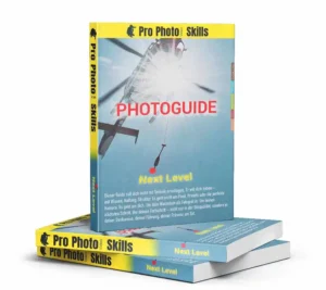 Photoguide On Location von ProPhotoSkills als Buch Mockup – Guide für Outdoor Fotografie, Reisen, Planung und professionelle Shootings vor Ort