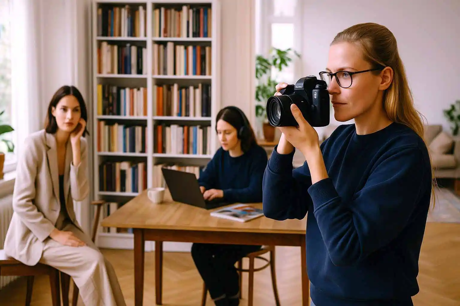 Die Kulisse von nebenan