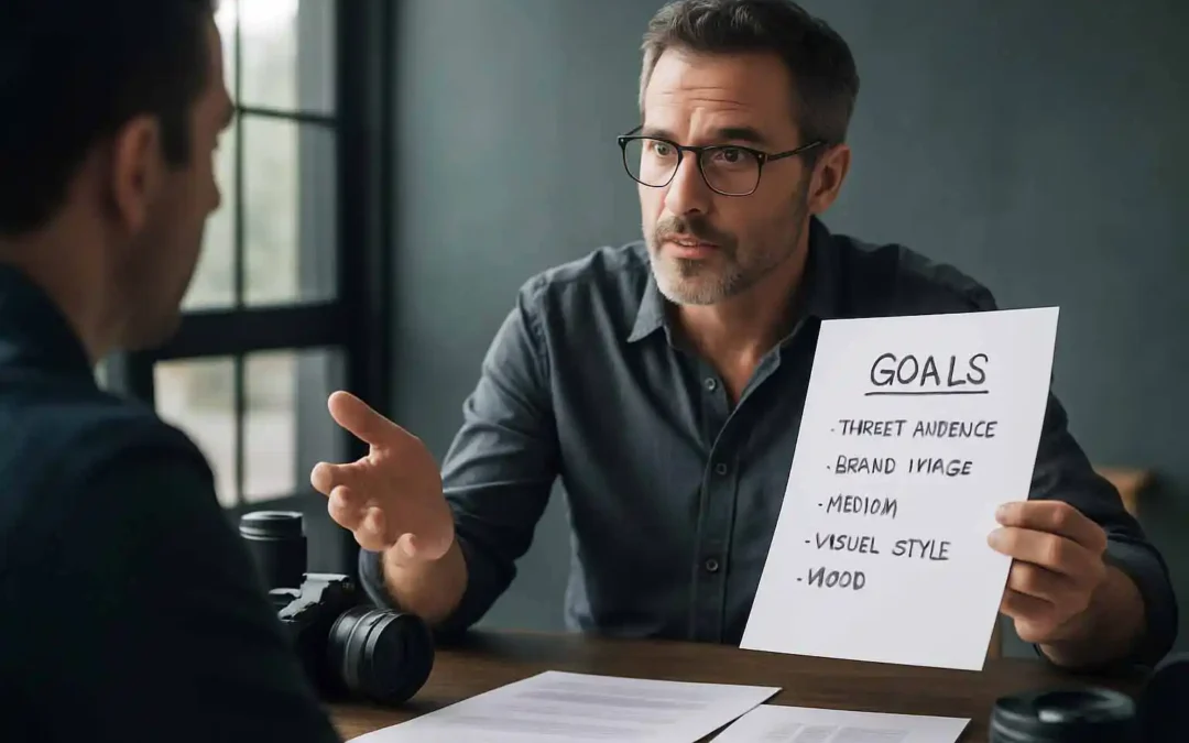 Es beginnt mit dem Ziel – nicht mit der Kamera