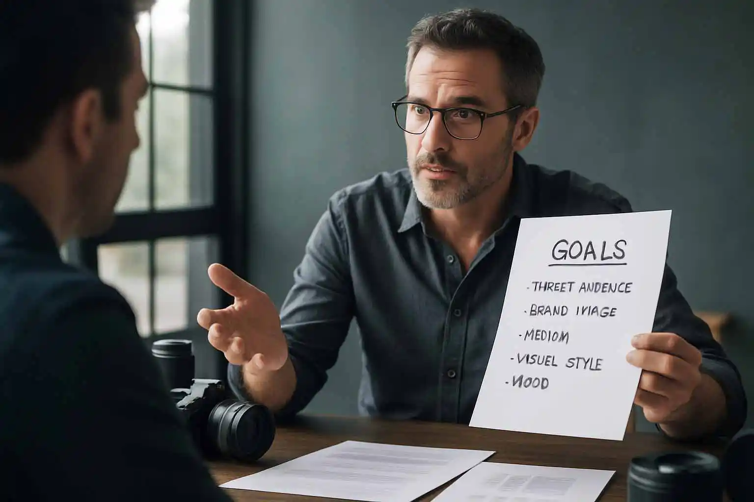 Es beginnt mit dem Ziel – nicht mit der Kamera