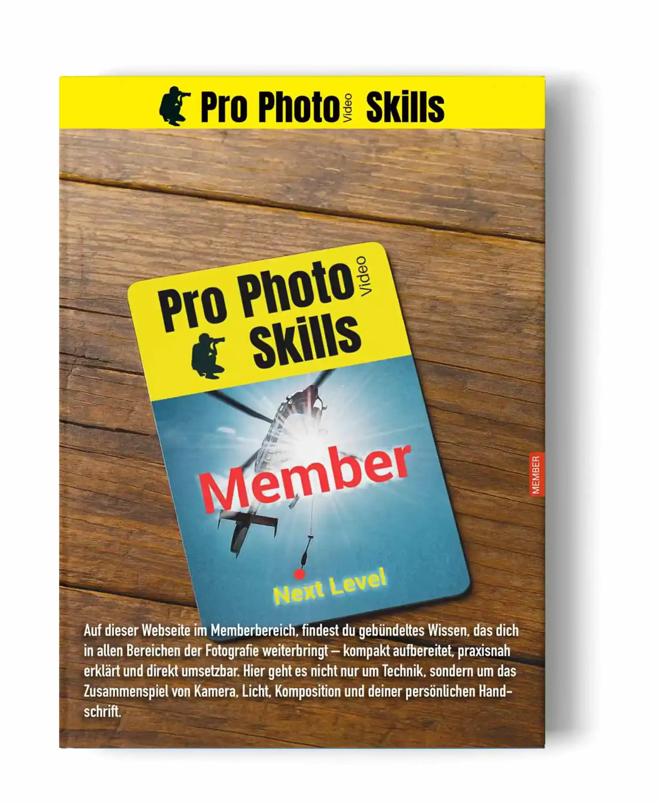 ProPhotoSkills Membership Bereich als Zugang zu exklusiven Fotografie-Inhalten, Guides und professionellem Wissen für Fotograf:innen